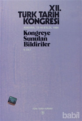 Picture of 12. Türk Tarih Kongresi 2. Cilt