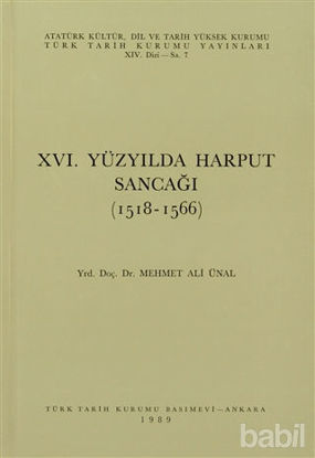 Picture of 16. Yüzyılda Harput Sancağı (1518-1566)