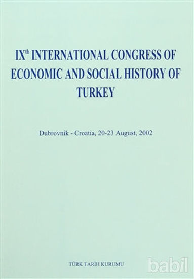 Picture of 9. International Congress Of Economic and Social History of Turkey