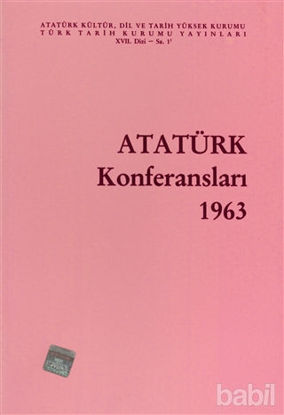 Picture of Atatürk Konferansları 1963 Cilt: 1