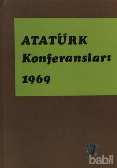 Picture of Atatürk Konferansları 1969 Cilt: 3