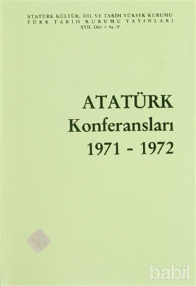 Picture of Atatürk Konferansları 1971 - 1972 Cilt: 5
