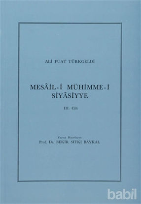 Picture of Mesail-i Mühimme-i Siyasiyye Cilt: 3