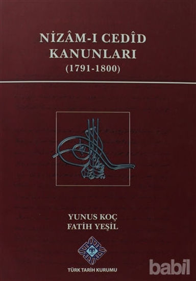 Picture of Nizam-ı Cedid Kanunları