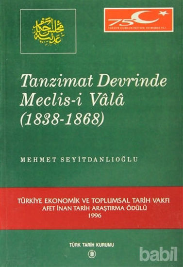 Picture of Tanzimat Devrinde Meclis-i Vala