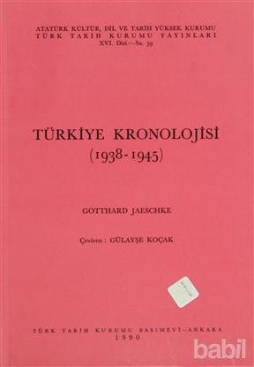 Picture of Türkiye Kronolojisi 1938-1945
