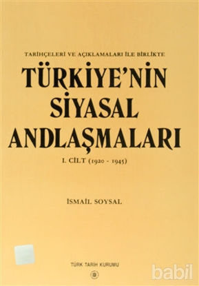 Picture of Türkiye’nin Siyasal Andlaşmaları 1. Cilt (1920-1945)