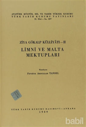 Picture of Ziya Gökalp Külliyatı 2 - Limni ve Malta Mektupları