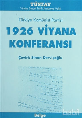 Picture of 1926 Viyana Konferansı Türkiye Komünist Partisi
