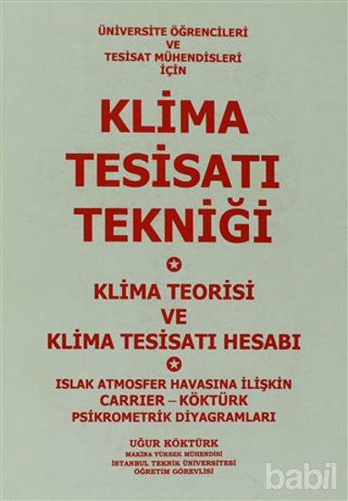 Picture of Klima Tesisatı Tekniği - Klima Teorisi ve Klima Tesisatı Hesabı