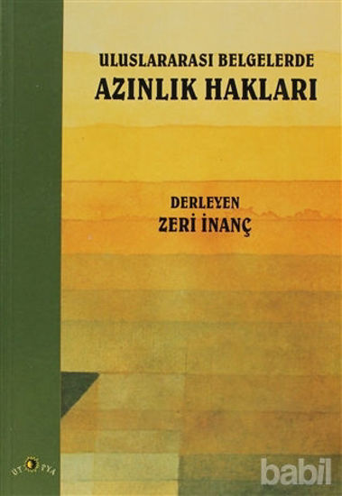 Picture of Uluslararası Belgelerde Azınlık Hakları