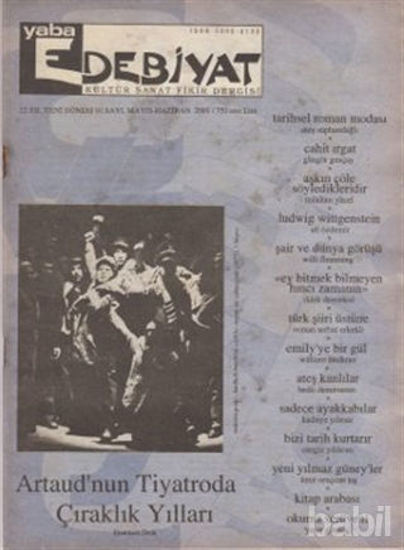 Picture of Yaba Edebiyat Dergisi Sayı: 10