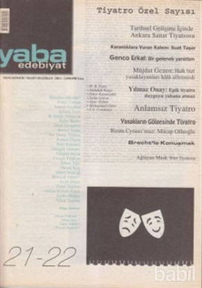 Picture of Yaba Edebiyat Dergisi Sayı: 21-22