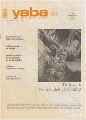 Picture of Yaba Edebiyat Dergisi Sayı: 43
