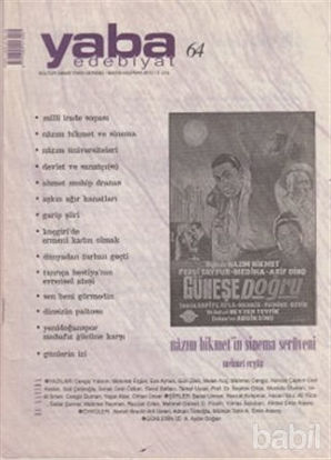 Picture of Yaba Edebiyat Dergisi Sayı: 64