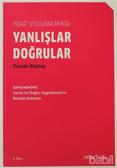Picture of İnşaat Uygulamalarında Yanlışlar Doğrular