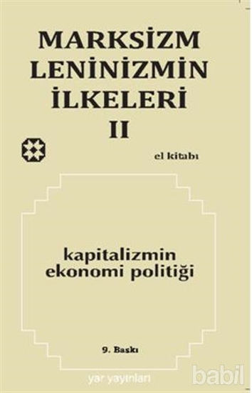 Picture of Marksizm, Leninizmin İlkeleri Cilt: 2 Kapitalizmin Ekonomi Politiği