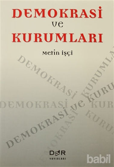 Picture of Demokrasi ve Kurumları