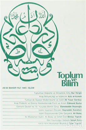 Picture of Toplum ve Bilim Sayı: 29-30