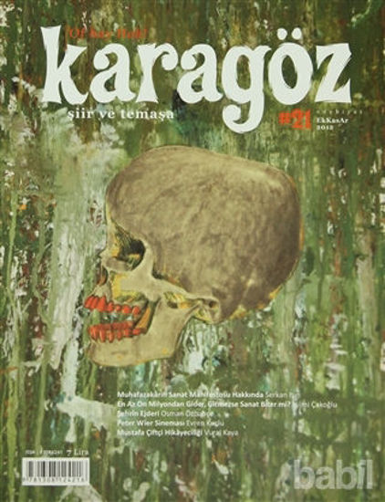 Picture of Karagöz Şiir ve Temaşa Dergisi Sayı: 21