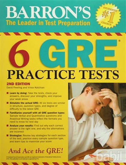 Picture of 6 GRE Practice Tests