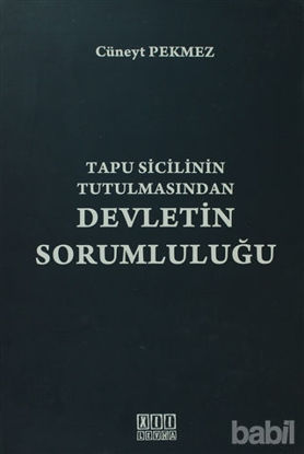 Picture of Tapu Sicilinin Tutulmasından Devletin Sorumluluğu