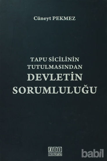 Picture of Tapu Sicilinin Tutulmasından Devletin Sorumluluğu