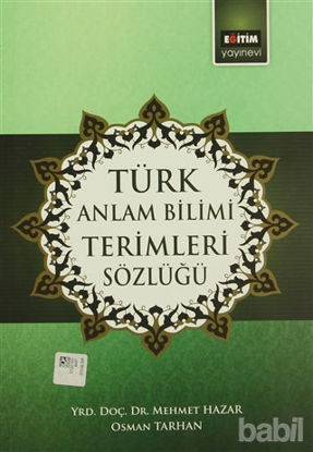 Picture of Türk Anlam Bilimi Terimleri Sözlüğü