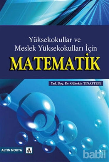 Picture of Yüksekokullar ve Meslek Yüksekokulları İçin Matematik