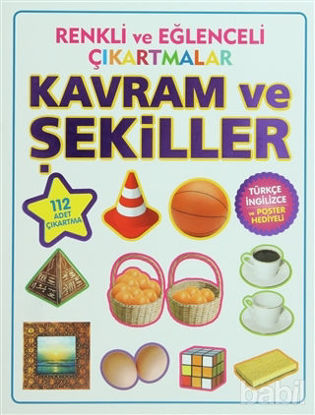 Picture of Renkli ve Eğlenceli Çıkartmalar - Kavram ve Şekiller (Concept and Figures)