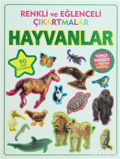 Picture of Renkli ve Eğlenceli Çıkartmalar - Hayvanlar (Animals)