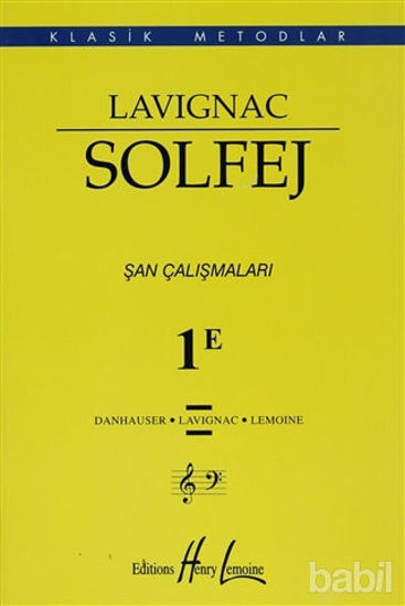 Picture of Lavignac Solfej 1E (Küçük Boy)