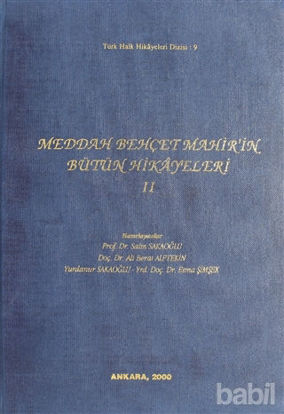 Picture of Meddah Behçet Mahir'in Bütün Hikayeleri -2