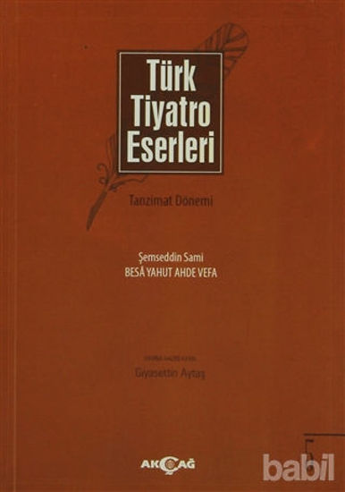 Picture of Türk Tiyatro Eserleri 5 Tanzimat Dönemi