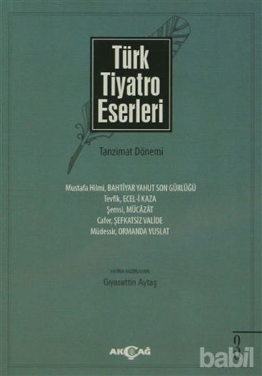 Picture of Türk Tiyatro Eserleri 3 Tanzimat Dönemi