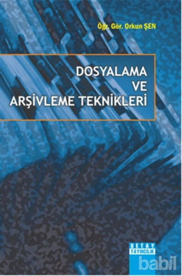 Picture of Dosyalama ve Arşivleme Teknikleri