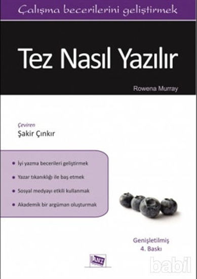 Picture of Tez Nasıl Yazılır?