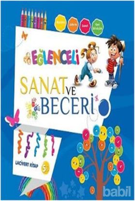 Picture of Eğlenceli Sanat ve Beceri Lacivert Kitap (5 Yaş)