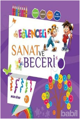 Picture of Eğlenceli Sanat ve Beceri Mor Kitap (7 Yaş)