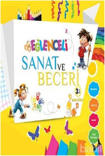 Picture of Eğlenceli Sanat ve Beceri Sarı Kitap (3 Yaş)