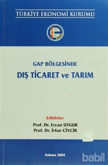 Picture of Gap Bölgesinde Dış Ticaret ve Tarım