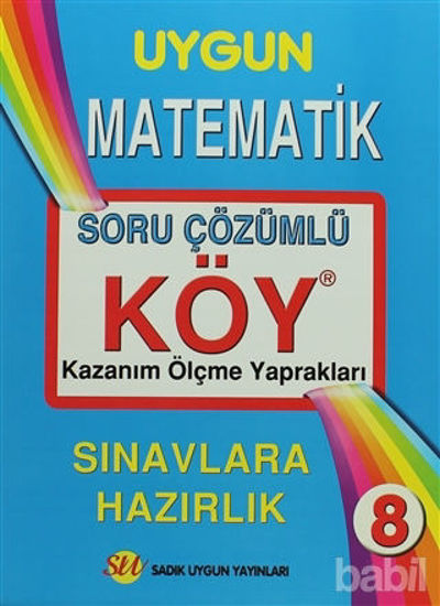 Picture of 8. Sınıf Matematik Soru Çözümlü - Kazanım Ölçme Yaprakları (KÖY)