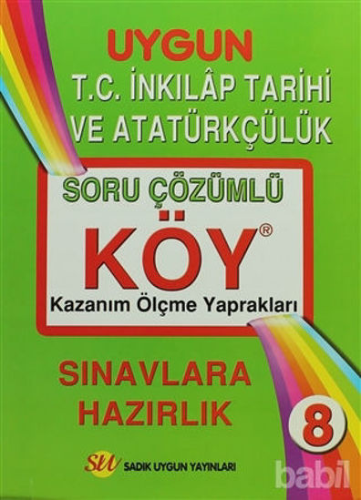 Picture of 8. Sınıf T.C. İnkılap Tarihi ve Atatürkçülük Soru Çözümlü - Kazanım Ölçme Yaprakları (KÖY) / Sosyal Bilgiler