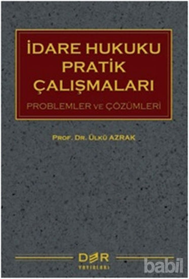 Picture of İdare Hukuku Pratik Çalışmaları