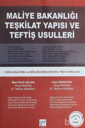 Picture of Maliye Bakanlığı Teşkilat Yapısı ve Teftiş Usulleri