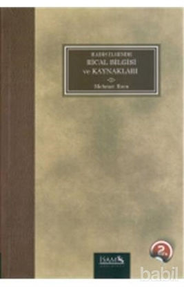 Picture of Hadis İlminde Rical Bilgisi ve Kaynakları