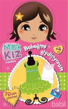 Picture of Minik Kız Pembiş Bebeğimi Giydiriyorum