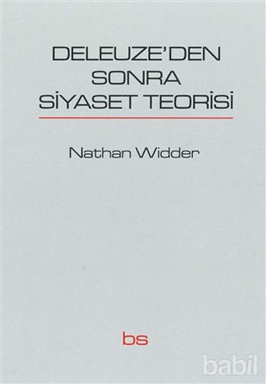 Picture of Deleuze'den Sonra Siyaset Teorisi