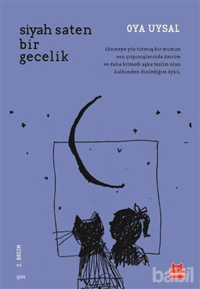 Picture of Siyah Saten Bir Gecelik