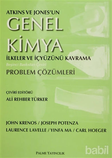 Picture of Atkins ve Jones'un Genel Kimya İlkeler ve İçyüzünü Kavrama Problem Çözümleri